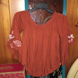 Off shoulder top